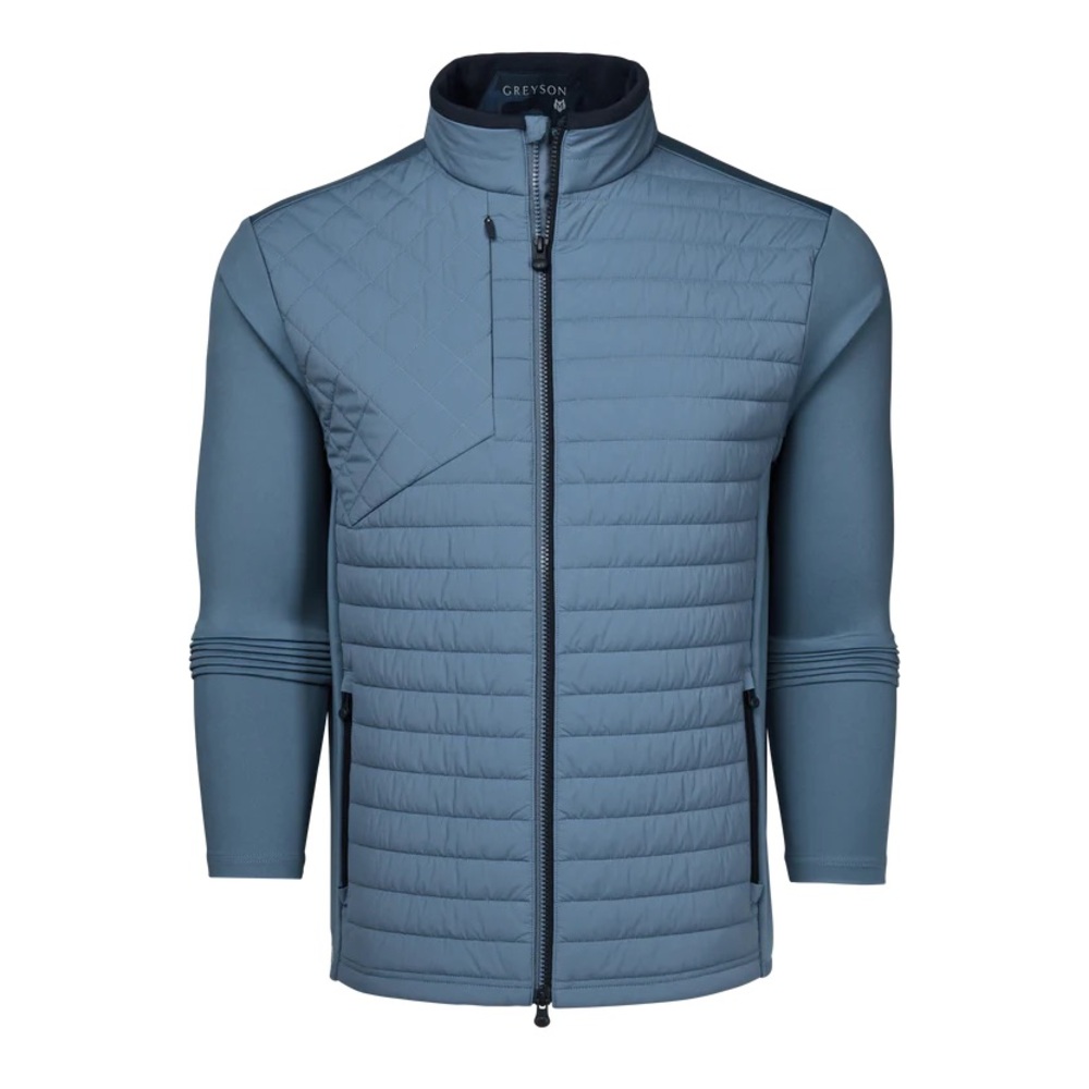 Greyson Men's Blue Quilted Jacket